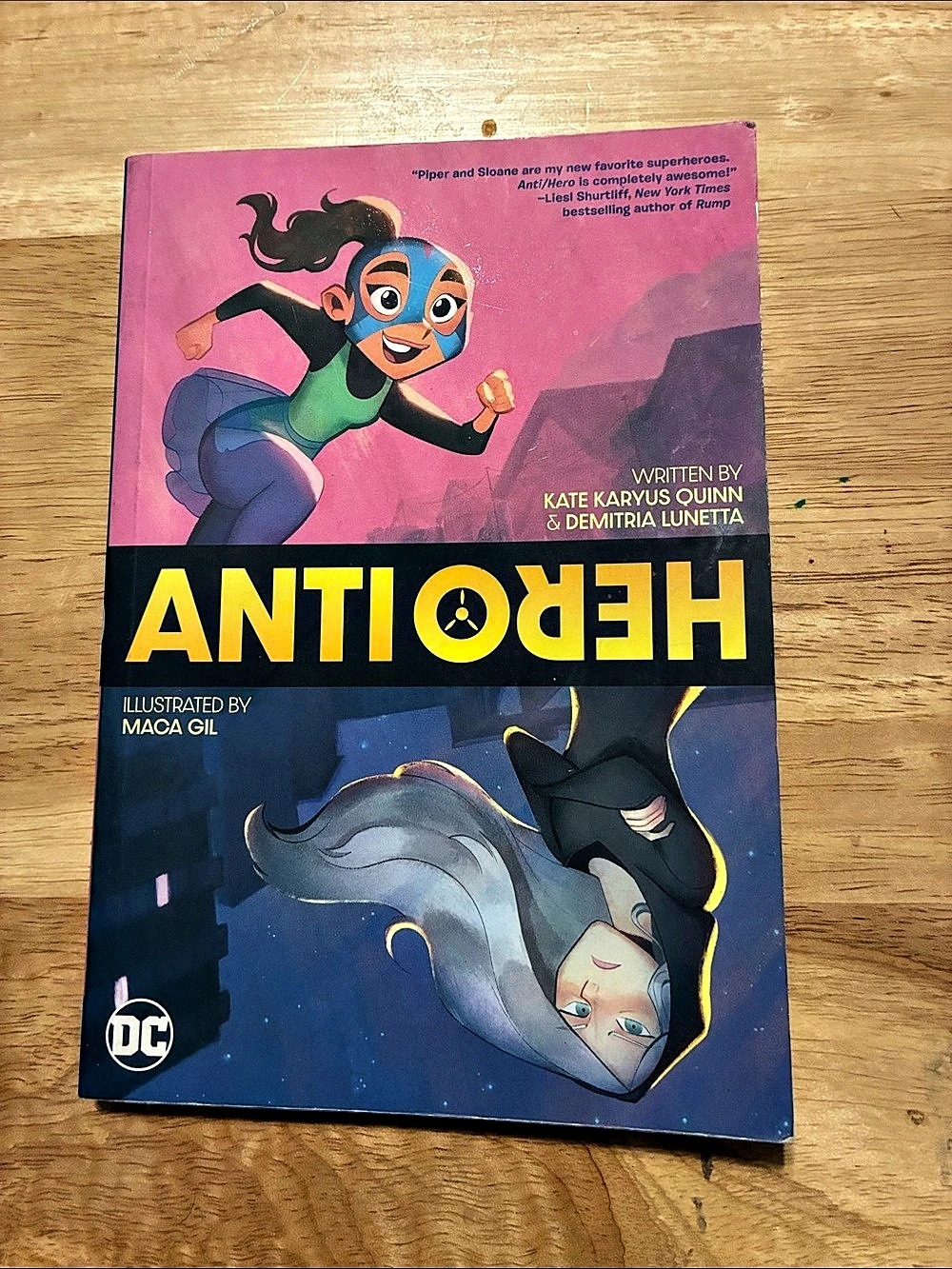 DC Anti-Hero Kids Graphic Novel Book
